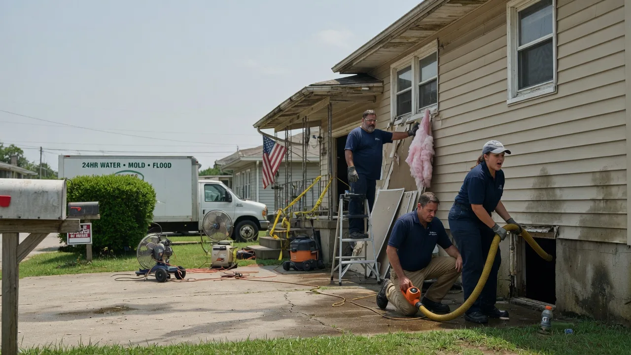 Water Damage Repair in Glen Hope, PA near me